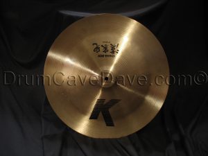 17 K Zildjian China Boy Cymbal SKU: K0883 UPC 818205172213 EAN-13 0818205172213