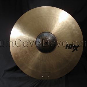 21" Sabian HHX Groove Ride Cymbal natural finish rivets sizzle super groovy