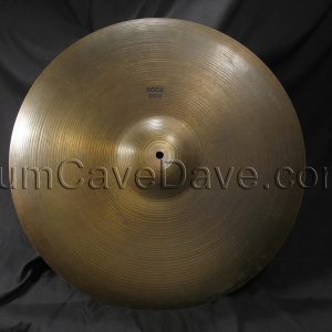 21" ZILDJIAN A series ROCK RIDE CYMBAL, VINTAGE 1970s - HOLLOW LOGO, GOOD USED CONDITION!