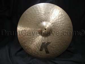 22” Zildjian K Custom Dry Complex Ride THIN - the “Bill Stewart” ride cymbal 2004