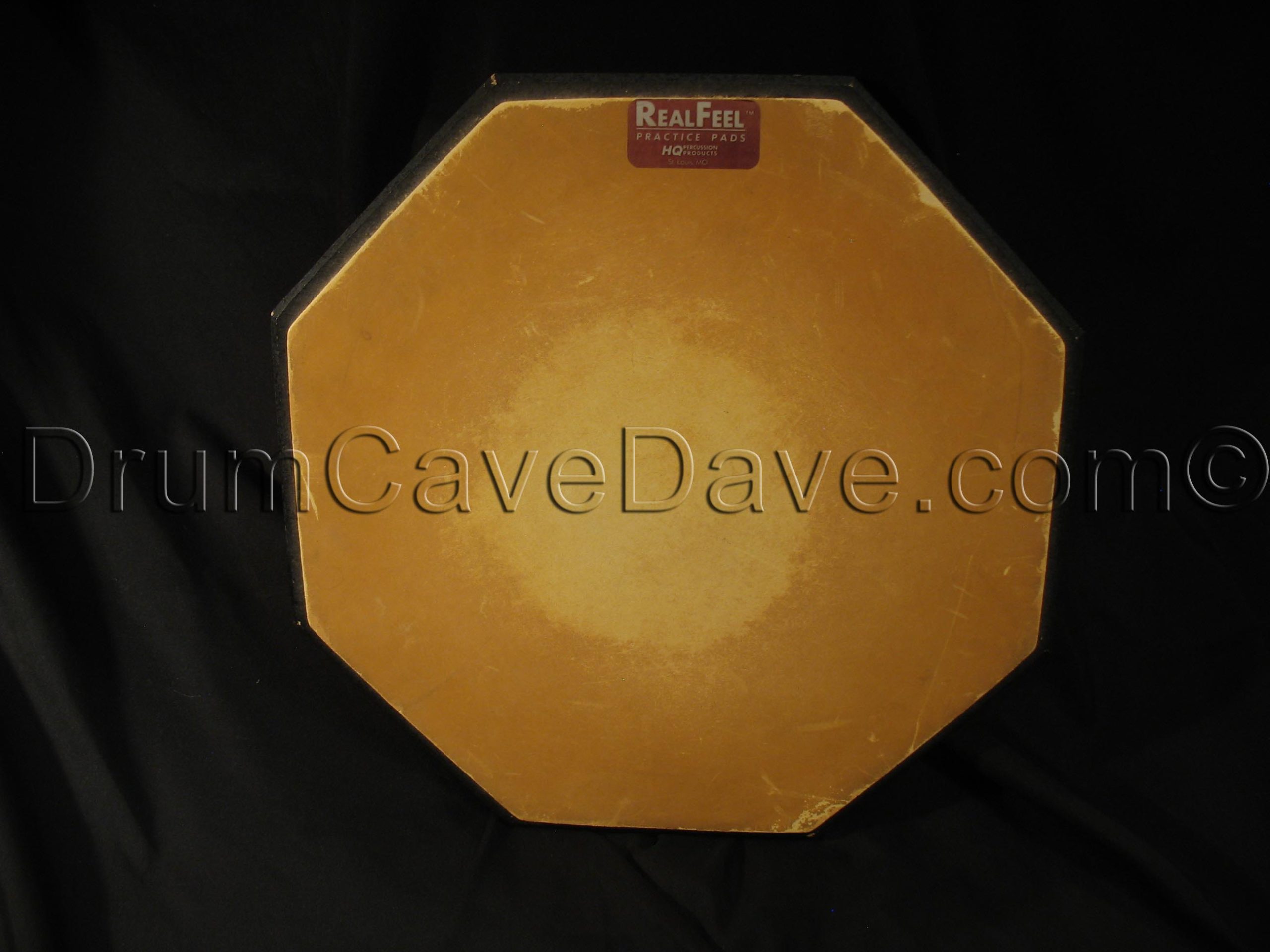 12" Double Sided Yellow and Black Real Feel Practice Pad