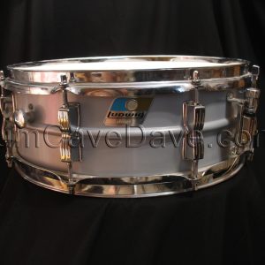 Vintage 1980s Ludwig Acrolite LM404 snare drum