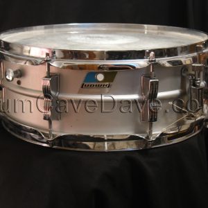 Vintage 1980s Ludwig Acrolite LM404 snare drum