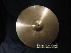 VINTAGE 1960s ZILDJIAN 22” PING-Y RIDE CYMBAL, 3 DOT STAMP; PEART,  COLAIUTA, COPELAND, COBHAM, COLLINS!