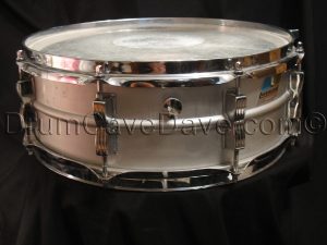 Vintage 1980s Ludwig Acrolite LM404 snare drum