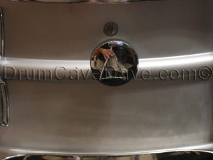 Vintage 1980s Ludwig Acrolite LM404 snare drum