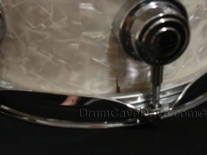 DW Drum Workshop 7x8 Collectors Series Tom Ultra White Marine Pearl Finishply
