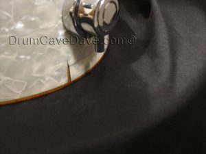 DW Drum Workshop 7x8 Collectors Series Tom Ultra White Marine Pearl Finishply