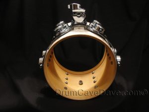 DW Drum Workshop 7x8 Collectors Series Tom Ultra White Marine Pearl Finishply