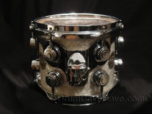DW Drum Workshop 7x8 Collectors Series Tom Ultra White Marine Pearl Finishply