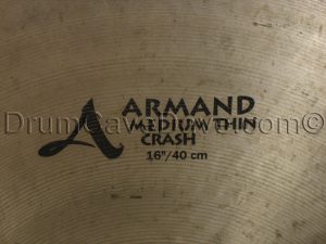 16 Zildjian A series Armand Medium Thin Crash Cymbal