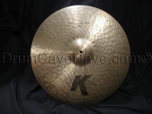 22” Zildjian K Custom Dry Complex Ride THIN - the “Bill Stewart” ride cymbal 2004