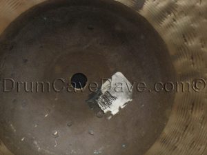 22” Zildjian K Custom Dry Complex Ride THIN - the “Bill Stewart” ride cymbal 2004