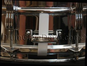 Vintage 1984 Chicago Keystone badge Ludwig 6.5x14 LM402 Supraphonic snare drum 