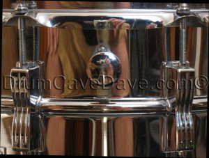 Vintage 1984 Chicago Keystone badge Ludwig 6.5x14 LM402 Supraphonic snare drum 
