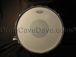 Vintage 1984 Chicago Keystone badge Ludwig 6.5x14 LM402 Supraphonic snare drum 