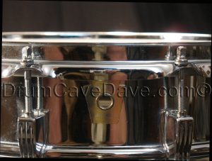 Vintage 1984 Chicago Keystone badge Ludwig 6.5x14 LM402 Supraphonic snare drum 