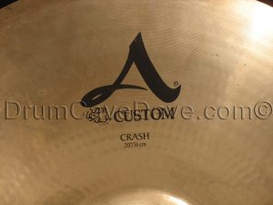20 Zildjian A Custom Crash Cymbal Cracked UPC 642386190168 SKU A20588