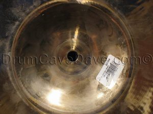 20 Zildjian A Custom Crash Cymbal Cracked UPC 642386190168 SKU A20588