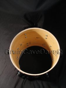 DW Drum Workshop 9x10 Collectors Series Tom Red Sparkle Finishply Black Hardware