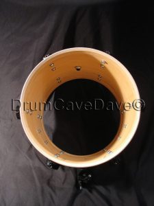 DW Drum Workshop 9x10 Collectors Series Tom Red Sparkle Finishply Black Hardware