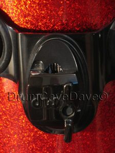 DW Drum Workshop 9x10 Collectors Series Tom Red Sparkle Finishply Black Hardware