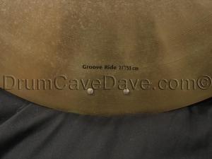 21 Sabian HHX Groove Ride Cymbal natural finish rivets sizzle super groovy...jazz hands!