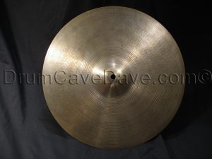 Vintage 15 Zildjian Hollow Logo Rock Hi Hat cymbals