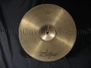 Vintage 15 Zildjian Hollow Logo Rock Hi Hat cymbals