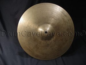 Vintage 15 Zildjian Hollow Logo Rock Hi Hat cymbals