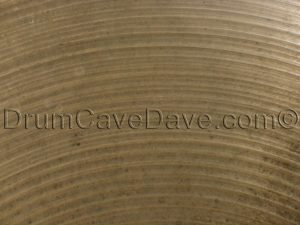 Vintage 15 Zildjian Hollow Logo Rock Hi Hat cymbals