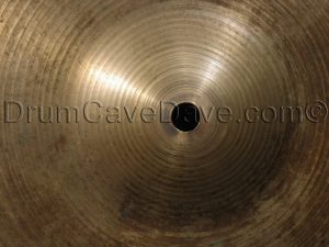 Vintage 15 Zildjian Hollow Logo Rock Hi Hat cymbals