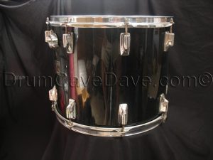 VINTAGE 1982 TAMA IMPERIALSTAR 12X15 TOM JET BLACK