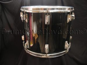 VINTAGE 1982 TAMA IMPERIALSTAR 12X15 TOM JET BLACK
