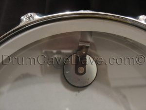 Vintage Ludwig LM404 Acrolite snare drum