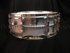 Vintage 1980s Ludwig Acrolite LM404 snare drum