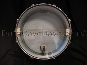 Vintage 1980s Ludwig Acrolite LM404 snare drum