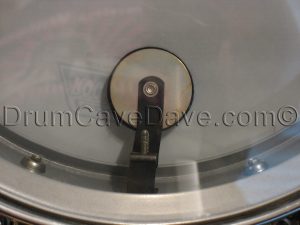 Vintage 1980s Ludwig Acrolite LM404 snare drum