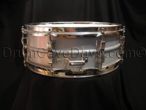 Vintage 1980s Ludwig Acrolite LM404 snare drum