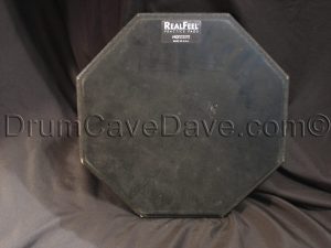 12 Double Sided Yellow and Black Real Feel Practice Pad