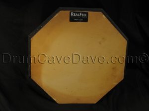 12 Double Sided Yellow and Black Real Feel Practice Pad