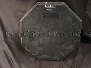 12 Double Sided Yellow and Black Real Feel Practice Pad