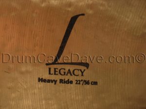 22 Sabian HHX Legacy Heavy Ride - Dave Weckl 12233XLN